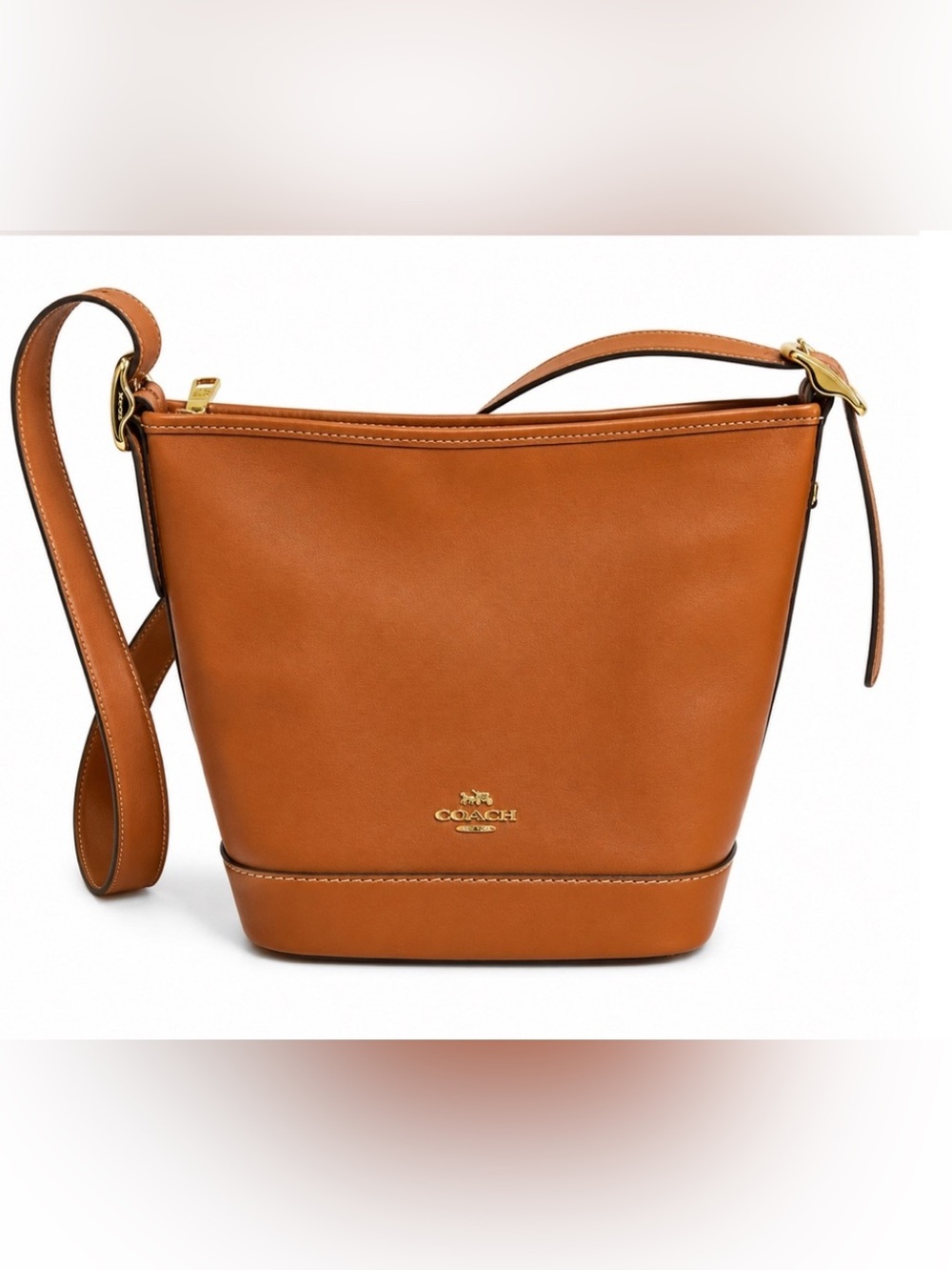 Coach Tan Jude Duffle Bag NWT - Picture 4 of 4